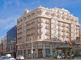 Every building in Madrid has a historic, massive appearance to it.